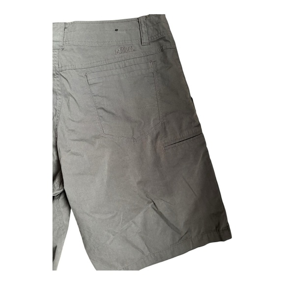 Kuhl Outdoor Men’s Shorts Size 36 Snap Closure Grey - Picture 8 of 10